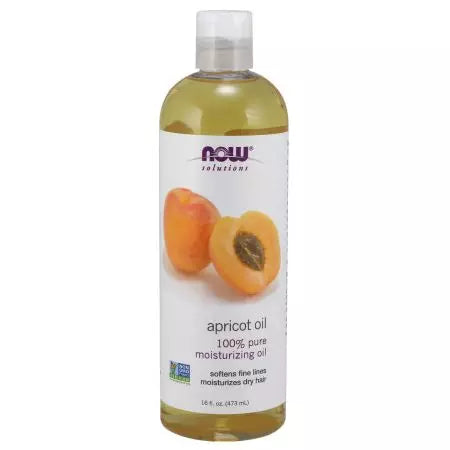 Maintenant aliments abricot huile 16oz