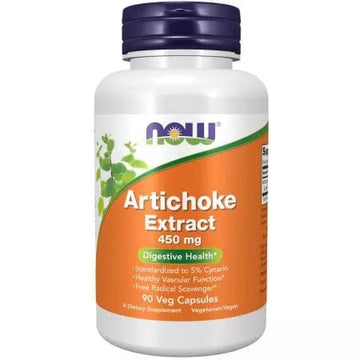 Now Foods Artichoke Extract 450 mg 90 Veg Capsules