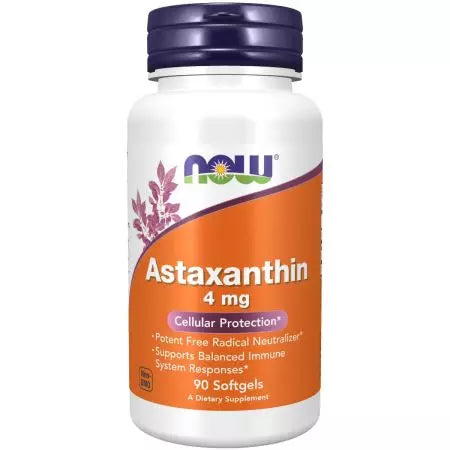 Dabar maisto produktai astaxanthin 4 mg 90 minkštųjų duobių