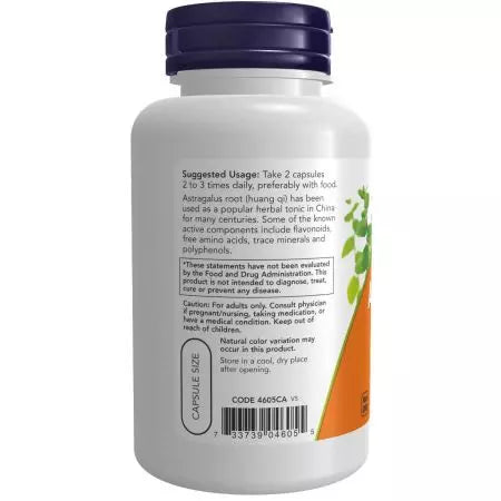 Сега храни Astragalus 500 mg 100 капсули