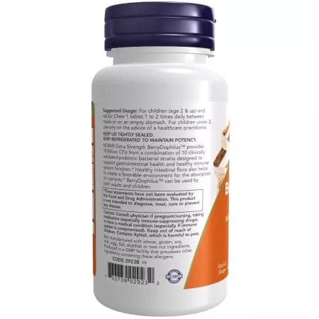 Now Foods BerryDophilus Extra Strength 50 Chewables