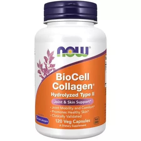 Now Foods BioCell Collagen Hydrolyzed Type II 120 Capsules