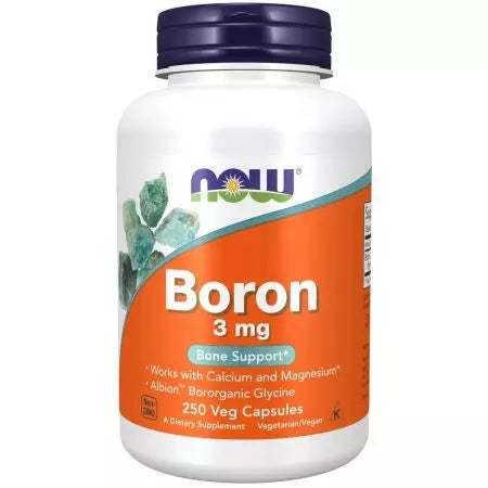 Now Foods BORON 3mg 250 VCAPS