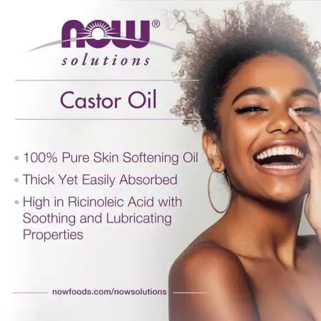 Nu fødevarer Castor Oil 16oz