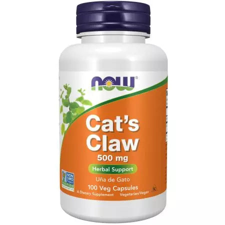 Now Foods Cat's Claw 500mg 100 Veg Capsules