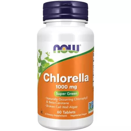 Teraz Foods Chlorella 1000 mg 60 tabletek