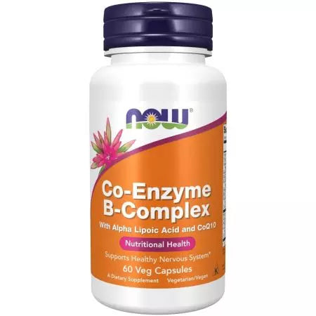 Maintenant aliments coenzyme b complexe 60 capsules de légumes