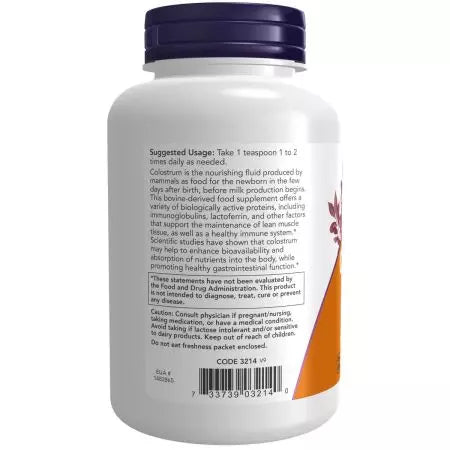 Nüüd toidud ternespiimapulber puhas 3 oz