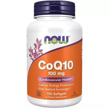 Now Foods CoQ10 100 mg 150 Softgels