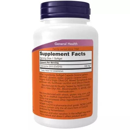 Now Foods CoQ10 100 mg 150 Softgels