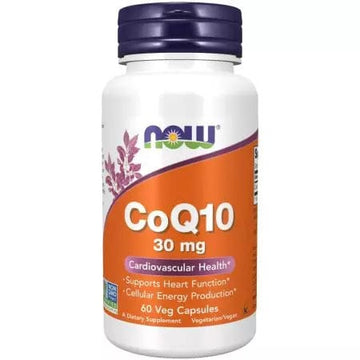 Now Foods CoQ10 30 mg 60 Veg Capsules