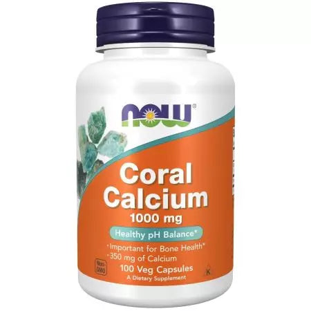 Jetzt Foods Coral Calcium 1.000 mg 100 Gemüsekapseln