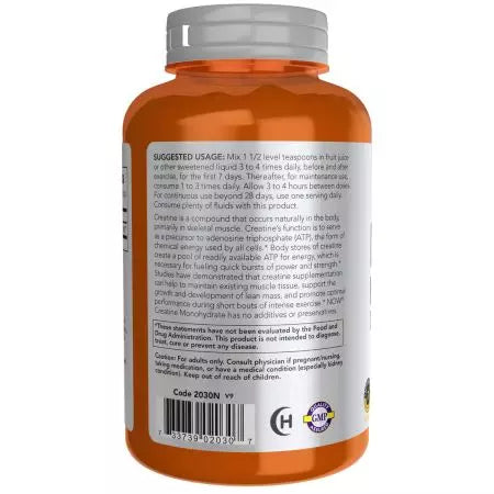 Now Foods Creatine Monohydrate Powder 227g