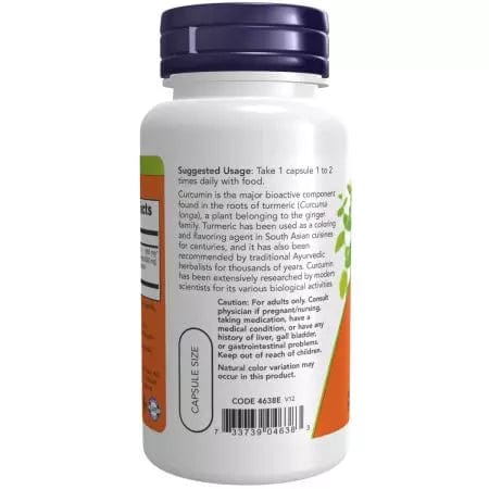 Now Foods Curcumin 60 Veg Capsules