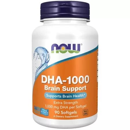 Now Foods DHA1000 Fish Oil 90 Softgels