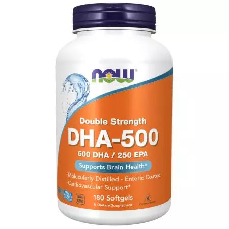 Τώρα τα τρόφιμα DHA 500mg 180 softgels