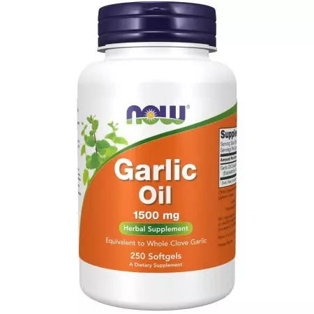 Now Foods Garlic Oil 1,500 mg 250 Softgels