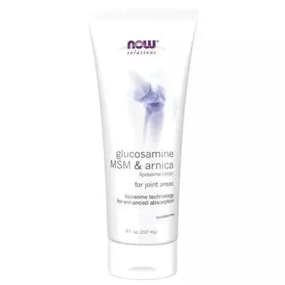 Now Foods Gluco-samine, MSM & Arnica Liposome Lotion 8oz