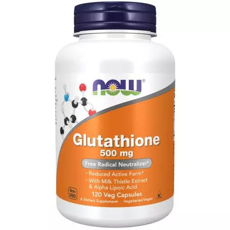 Maintenant les aliments Glutathion 500 mg 120 Veg Capsules