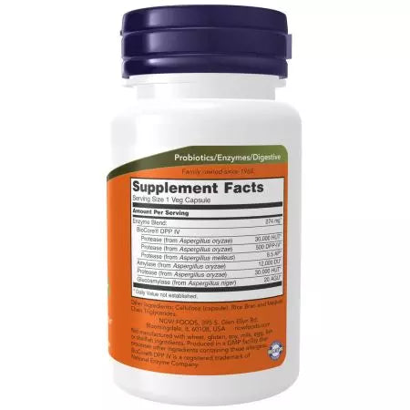 Now Foods Gluten Digest 60 Veg Capsules