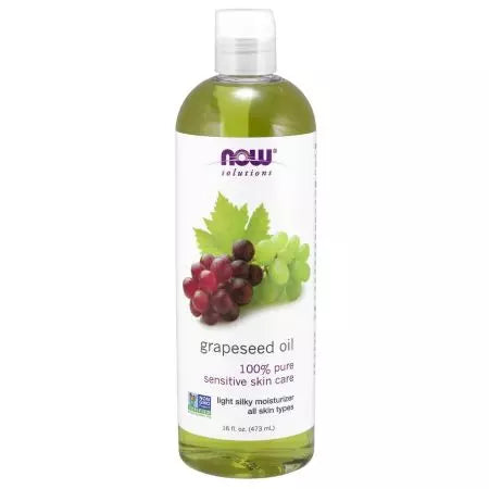 Maintenant aliments huile de raisin 16oz