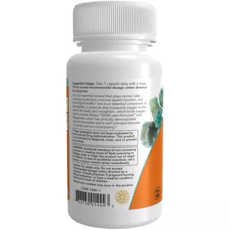 Nyt Foods Iron 36 mg 90 Veg -kapselit