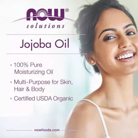 Nu voedingsmiddelen jojoba -olie 100% puur hydraterende 4oz