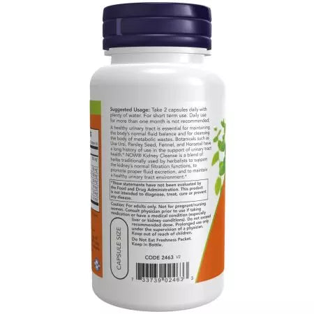 Ora Foods Kidney Cleanse 90 capsule verdure