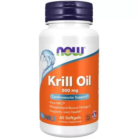 Nüüd toidud Krilli õli 500 mg 60 pehmetgelli