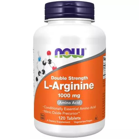 Nyt Foods Larginine 1000 mg 120 tablettia