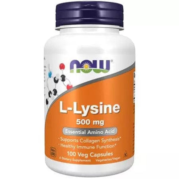 Now Foods LLysine 500 mg 100 Capsules