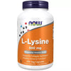 Agora alimentos llysine 500mg 250 cápsulas de vegetais