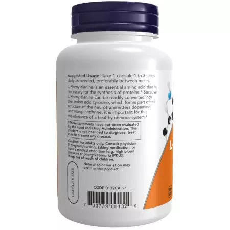 Ora alimenti lpfenilalanina 500 mg 120 capsule verdure