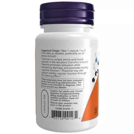 Teraz Foods Lheanine 200 mg 60 warzyw kapsułki