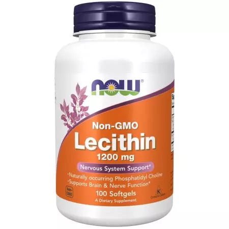 Сега храни lecithin 1200 mg 100 softgels