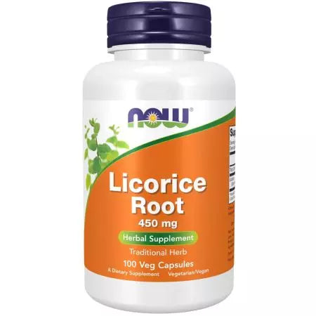 Acum rădăcină de licorice alimente 450 mg 100 capsule vegane