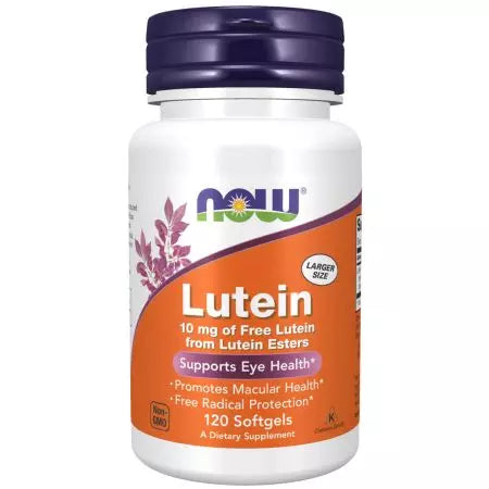 Nyní potraviny lutein 10 mg 120 softgelů