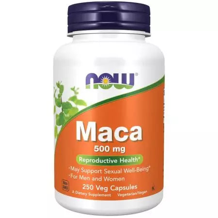 Nyní Foods Maca (Lepidium meyenii) 500 mg 250 VEG tobolek