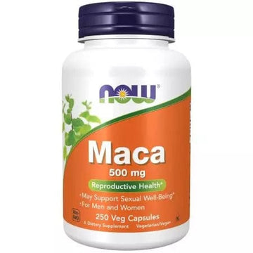 Now Foods Maca (Lepidium meyenii) 500 mg 250 Veg Capsules