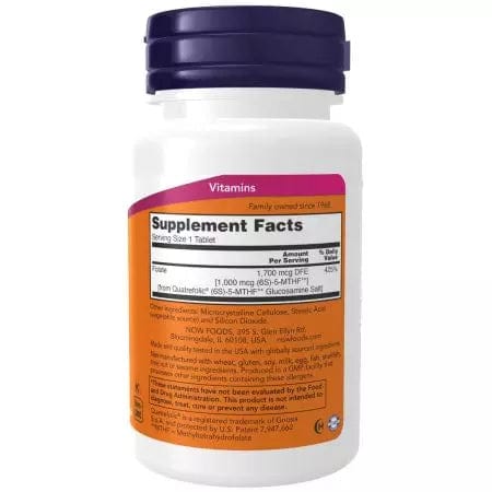 Now Foods METHYL FOLATE 1,000 mcg 90 TABS