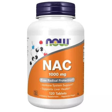 Now Foods NAcetylCysteine 1000mg 120 Tablets