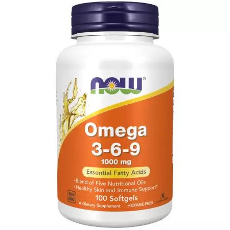 Teraz pokarmy Omega 369 1000 mg 100 miękkich