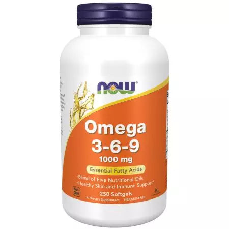 Dabar maisto produktai omega 369 1000 mg 250 minkštųjų duobių