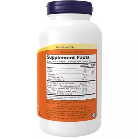 Now Foods Omega 369 1000 mg 250 Softgels