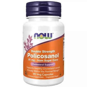 Now Foods Policosanol 20 mg 90 Veg Capsules