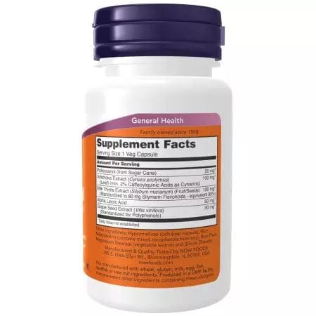 Now Foods Policosanol 20 mg 90 Veg Capsules