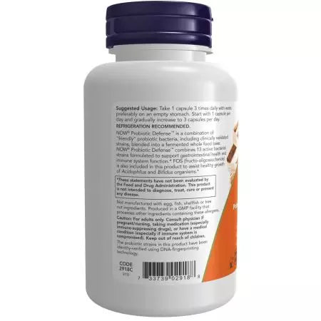 Nu Foods Probiotic Defense 90 Veg Capsules