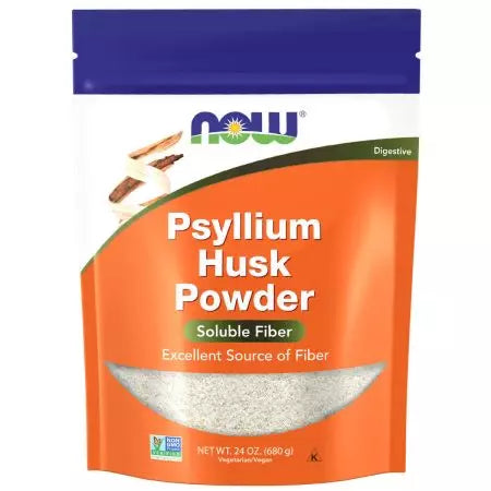 Nyní potraviny Psyllium husk prášek 24oz