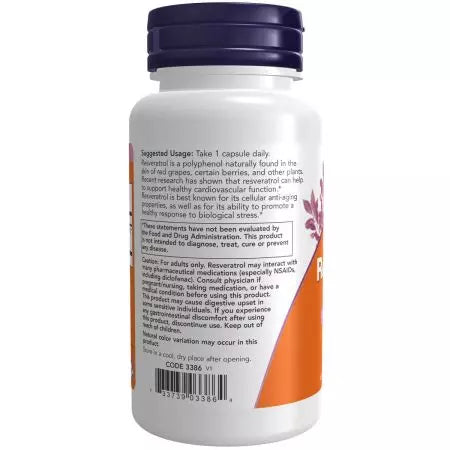 Most az ételek resveratrol 350 mg 60 zöldségkapszulák