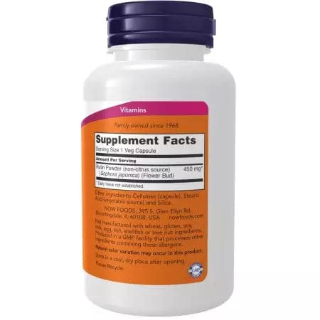 Now Foods Rutin 450 mg 100 Veg Capsules